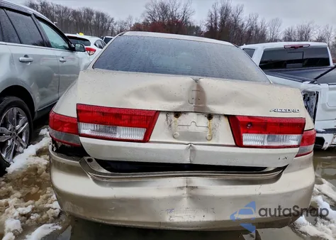 2003 Honda Accord Lx из США, поврежденный, VIN 1HGCM56323A077310